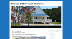 Desktop Screenshot of montessorifranktown.org